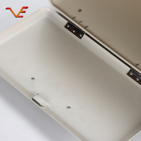廠家直供 簡約大方美觀白色面包箱 家用收納儲蓄置物木手挽面包箱