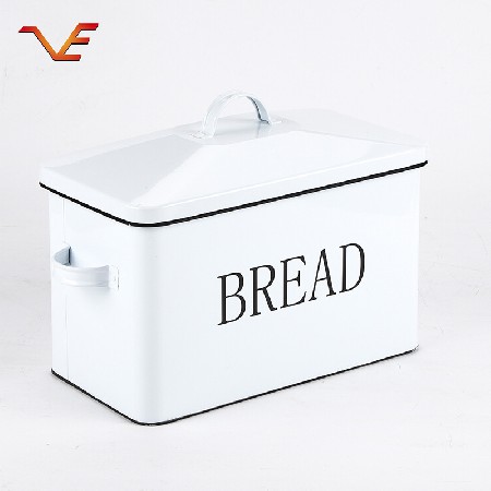 直銷家用整理儲物箱面包箱 密封鐵皮收納箱 可加印LOGO定造各款