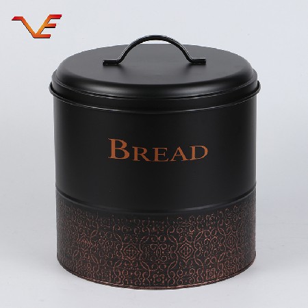 Manufacturer wholesale can add logo black series household storage tank kitchen sorting storage tank seal tank wholesale