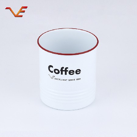 鐵藝密封罐家用廚用咖啡零食密封存放儲(chǔ)糧罐儲(chǔ)物罐茶葉罐廠家直供