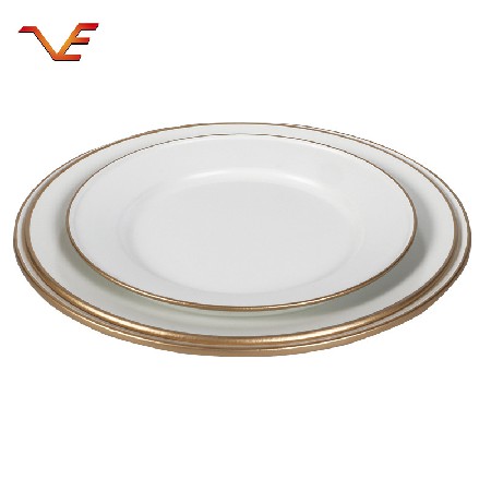 鐵皮碟 盛菜碟時(shí)尚簡(jiǎn)約廚房用品 廚房盤碟廠家大量批發(fā)支持加logo
