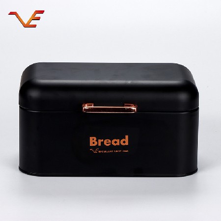 時尚黑色簡約套裝組合儲蓄密封罐 家用收納置物儲蓄罐帶扁鐵手挽