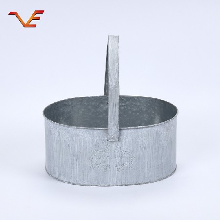 鐵質(zhì)家用水桶圓筒三件套大中小號(hào)裝水洗臉洗手多功能手提大容量桶