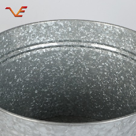 多規(guī)格可選水桶鍍鋅鐵皮加LOGO 鐵皮水桶帶柄 廠家大量批發(fā)